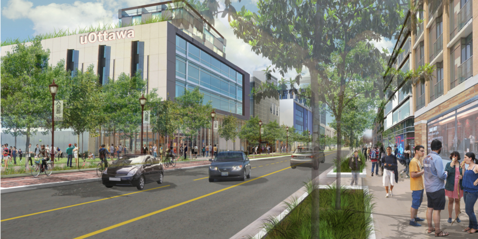 Rendering of King Edward precinct