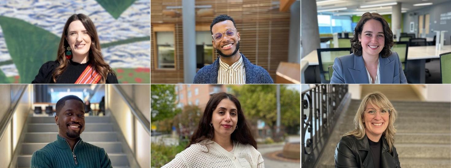 Collage des membres de la population étudiante de troisième cycle