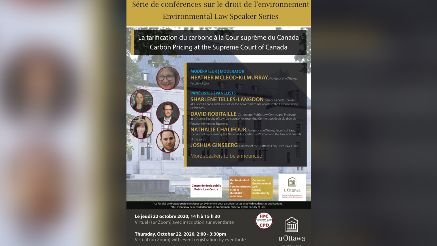 Carbon Pricing at the Supreme Court of Canada