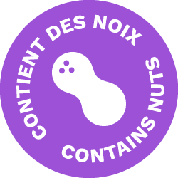 Contient des noix