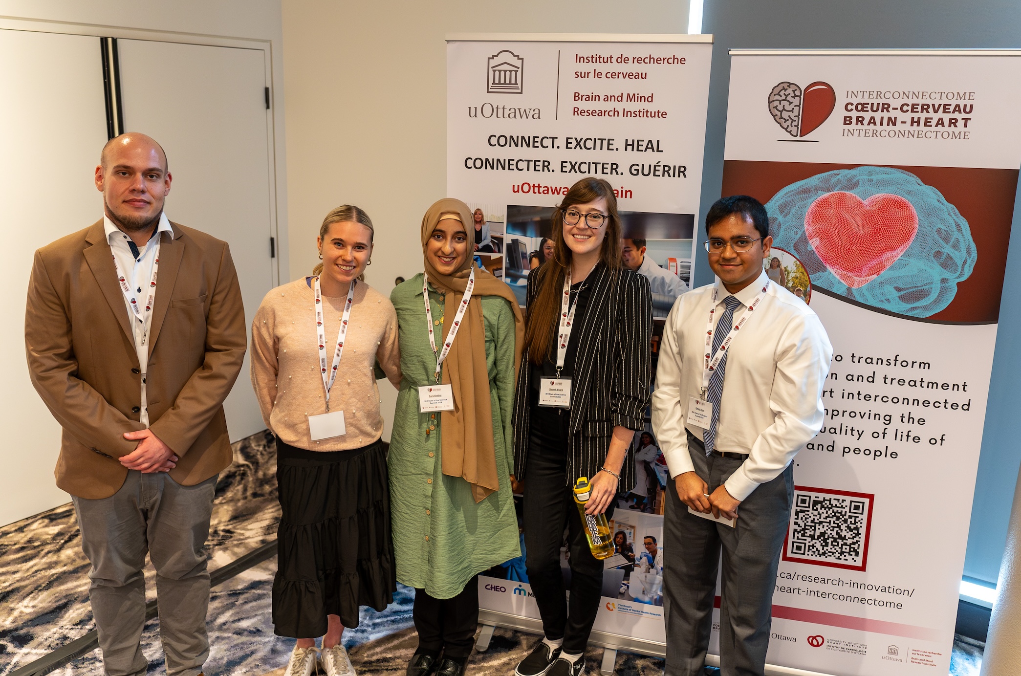 2024 awardees: Dominic Graf, Rory Stanley, Sara Siddiqi, Veronik Sicard, Emam Khan