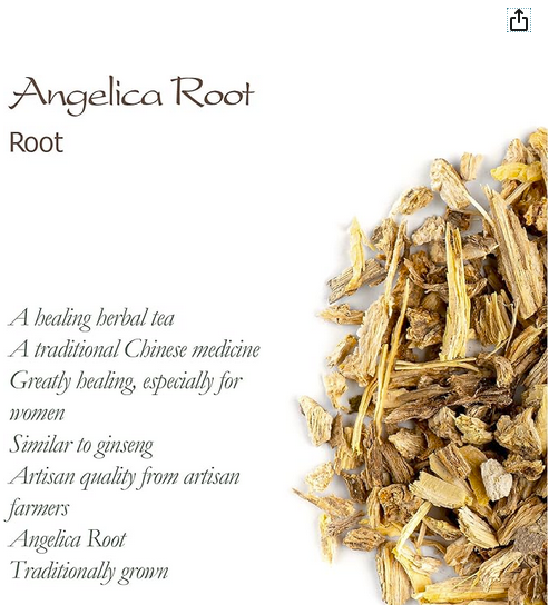 Dried Angelica Root on Amazon