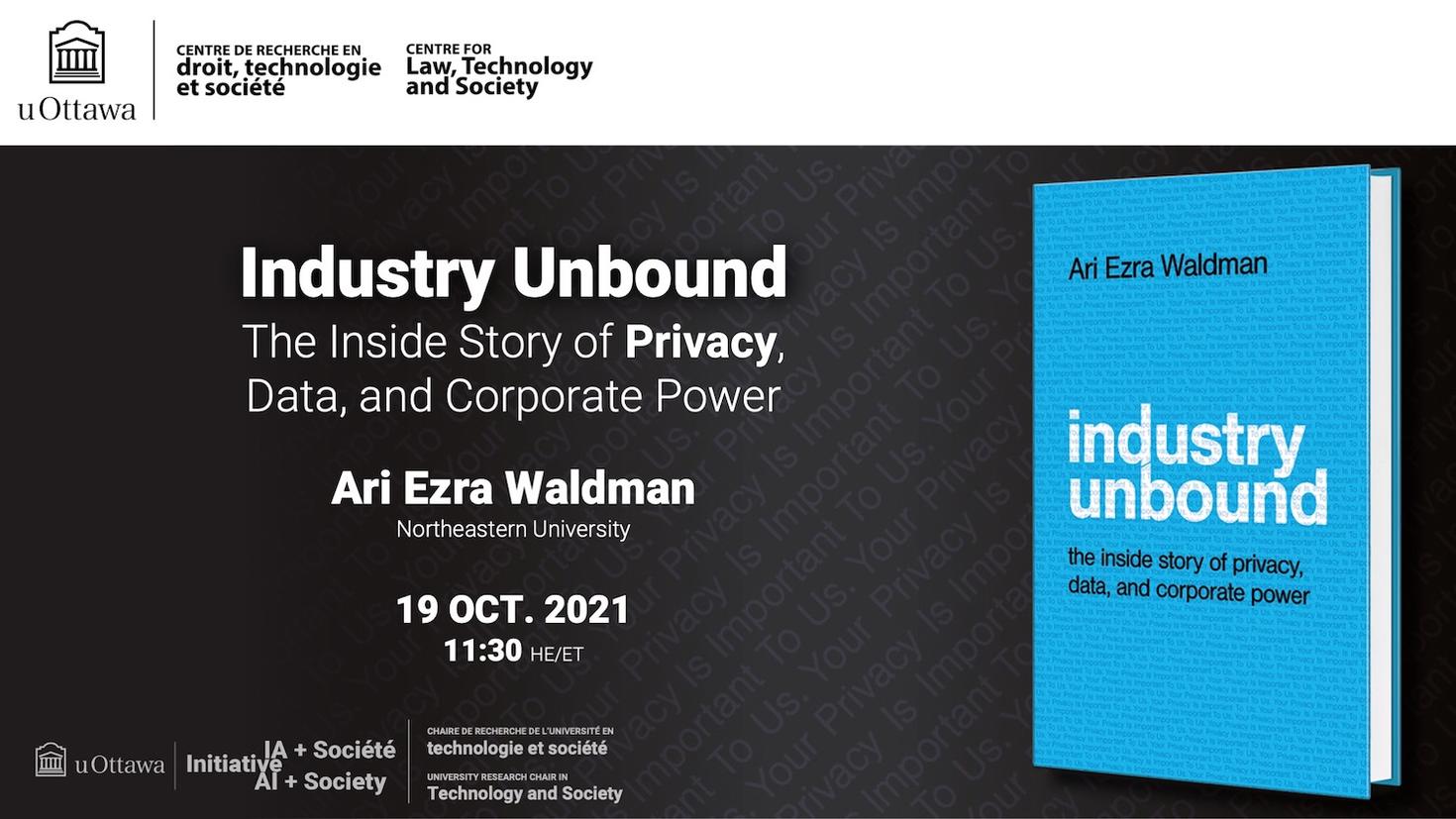 Poster for the event Industry Unbound