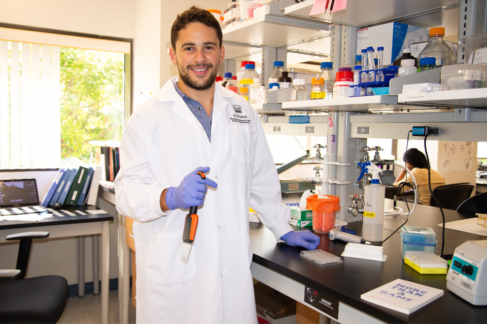 uOttawa MD student Nathan Chiarlitti