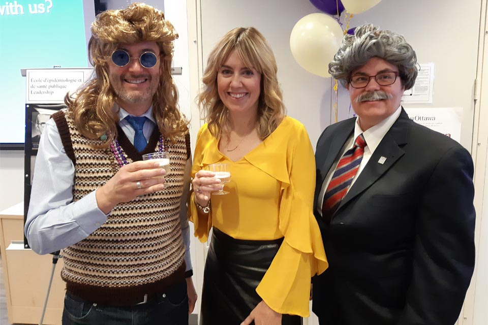 Ian Colman, Monique Potvin Kent and Jennifer Collins