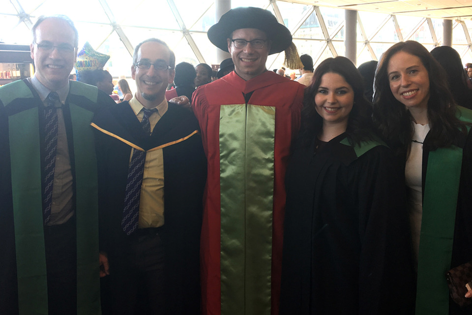 Sabrina Robichaud at graduation.