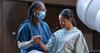 Black women receiving cancer treatment